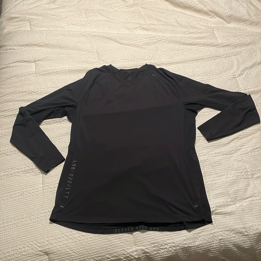 lululemon - XL - Tough Train Long Sleeve Shirt